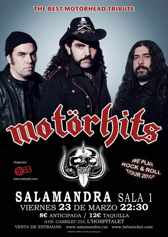 MOTÖRHITS CANCELAN SU CONCIERTO EN MADRID DEL PRÓXIMO SÁBADO