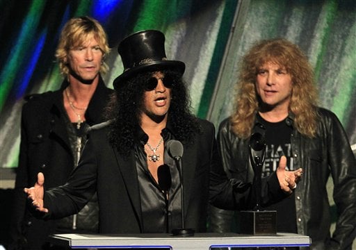 GUNS N ROSES EN EL ROCK AND ROLL HALL OF FAME