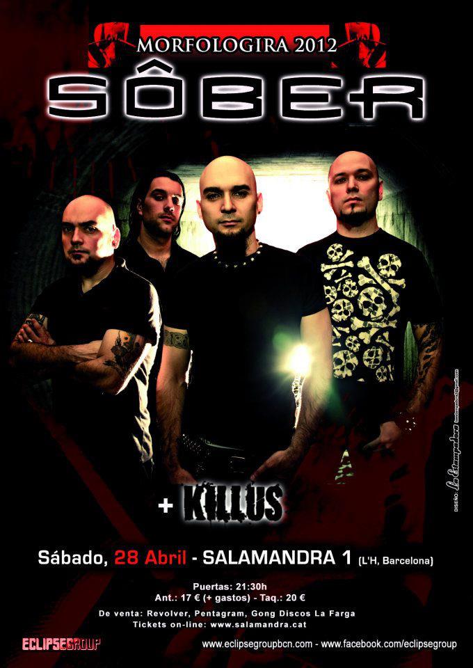 SÖBER ACTÚAN ESTE SÁBADO EN BARCELONA – THE METAL CIRCUS SORTEA 5 INIVTACIONES PARA ESTE SHOW