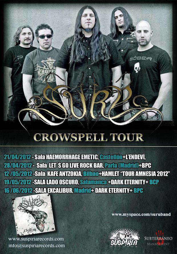 SURU: SU DEBUT “CATHARSIS” YA A LA VENTA – FECHAS DE CONCIERTOS