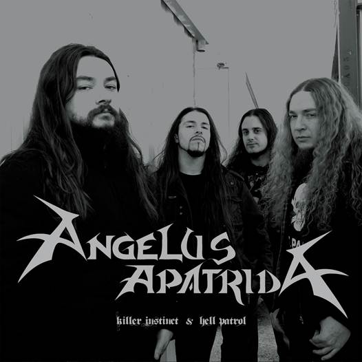 ANGELUS APATRIDA ENTRAN EN LAS LISTAS ESPAÑOLAS - LO CELEBRAN PUBLICANDO 7" CON 3 INCHES OF BLOOD