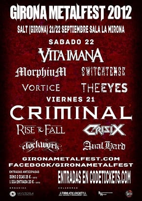 GIRONA METAL FEST 2012