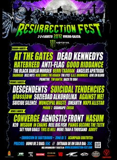 RESURRECTION FEST 2012: NUEVAS CONFIRMACIONES Y MÁS NOVEDADES