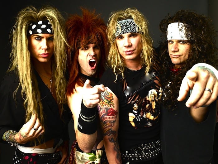 Detalles del show de Steel Panther en Barcelona