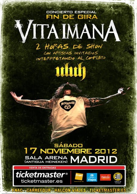 CONCIERTO FIN DE GIRA DE VITA IMANA EN MADRID