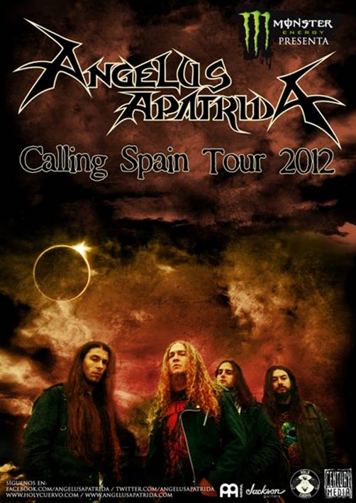 ANGELUS APATRIDA ANUNCIAN LAS FECHAS DE GIRA DE PRESENTACIÓN DE "THE CALL"