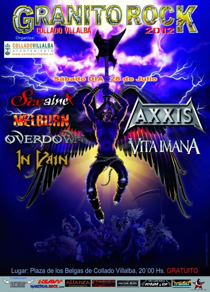 CARTEL COMPLETO DEL GRANITO ROCK