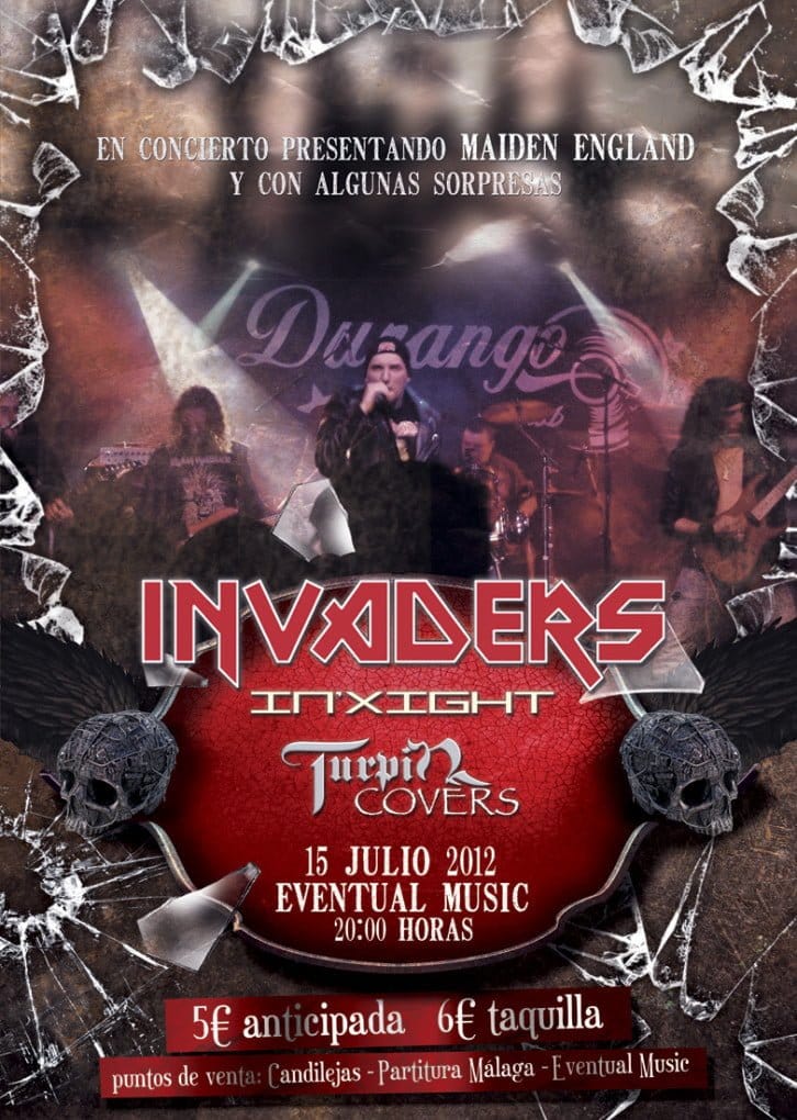 INVADERS RECREAN ‘MAIDEN ENGLAND’ EN UN CONCIERTO MUY ESPECIAL