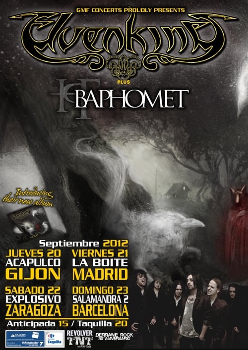 ELVENKING NOS VISITAN EN SEPTIEMBRE