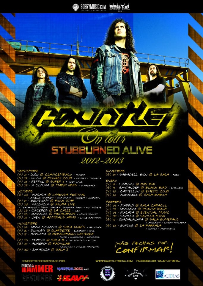 GAUNTLET SIGUEN SUMANDO FECHAS A SU INMINENTE GIRA