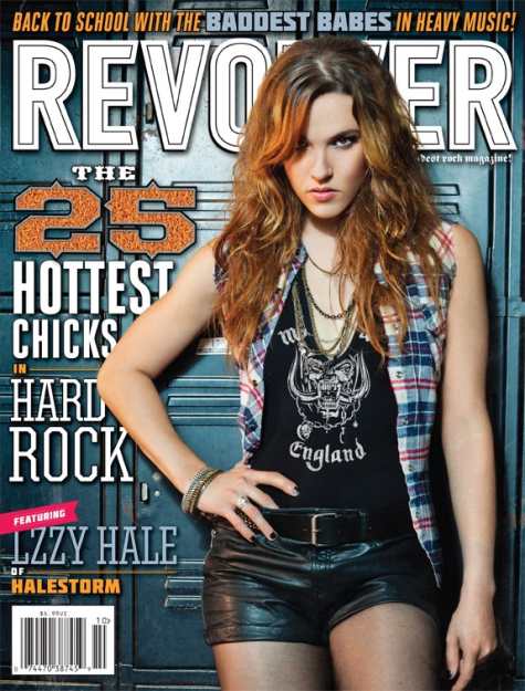 LZZY HALE DE HALESTORM, NOMBRADA "THE HOTTEST CHICK IN HARD ROCK"