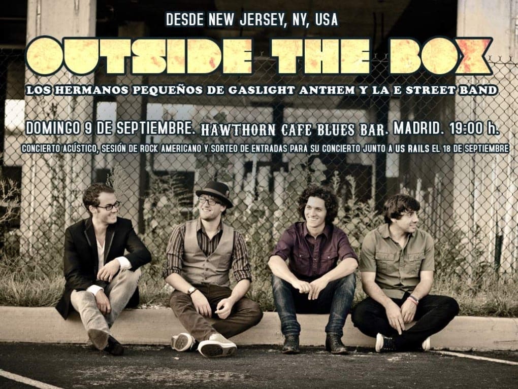 OUTSIDE THE BOX: CONCIERTO GRATUÍTO DE PRESENTACIÓN DE GIRA EN MADRID