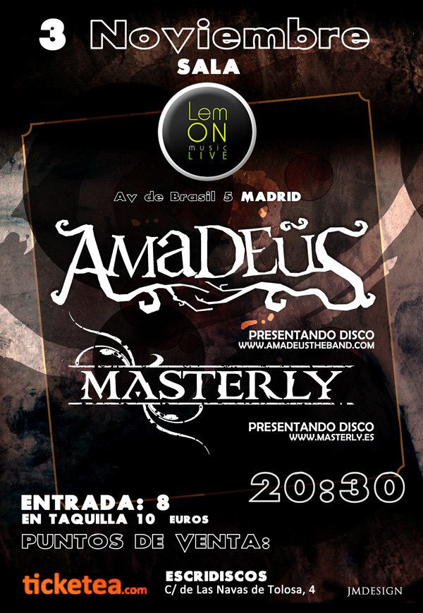 AMADEÜS: DEBUT EN BARCELONA Y PRÓXIMA FECHA EN LA CAPITAL