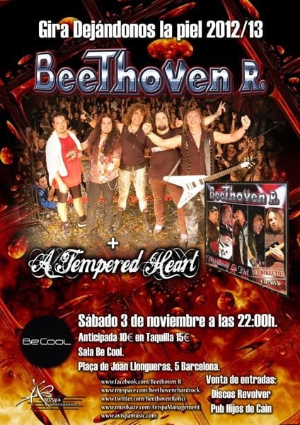 PRÓXIMAS FECHAS DE A TEMPERED HEART