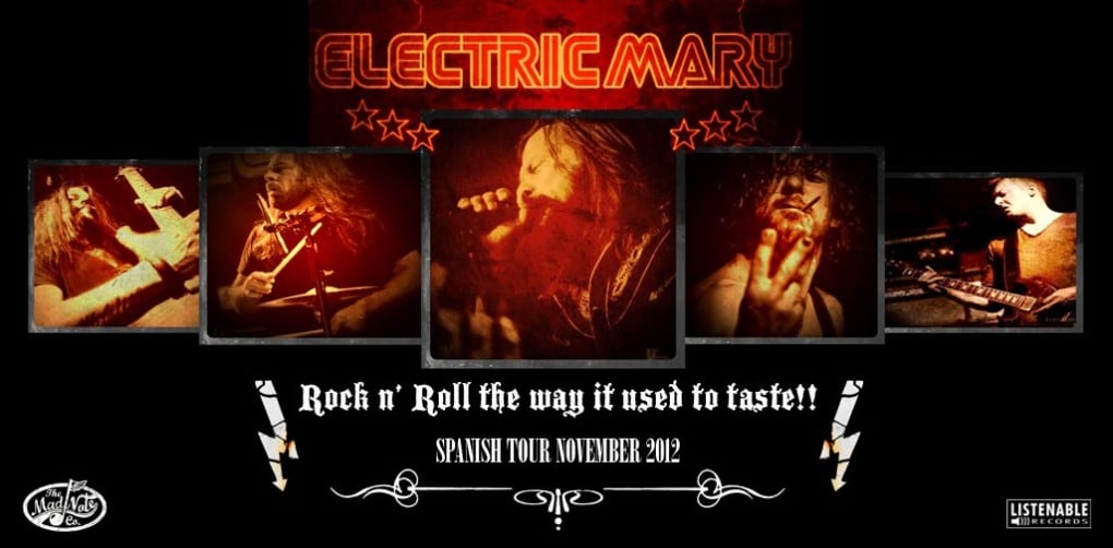 ELECTRIC MARY: EL HURACÁN DE HARD ROCK AUSTRALIANO DE NUEVO EN ESPAÑA