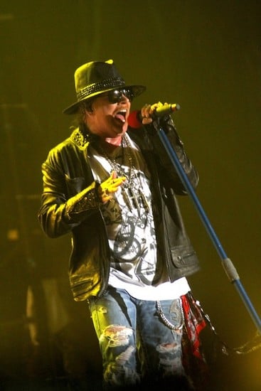 GUNS N ROSES GRABARON CONCIERTO EN 3D