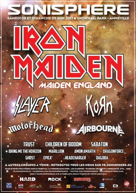 GRAN TANDA DE CONFIRMACIONES PARA EL SONISPHERE DE FRANCIA