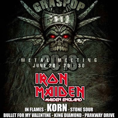 15 NUEVAS CONFIRMACIONES PARA EL GRASPOP METAL MEETING 2013