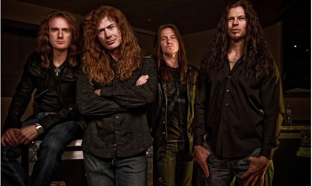 MEGADETH AVANZAN CON LA GRABACIÓN DE SU NUEVO ÁLBUM