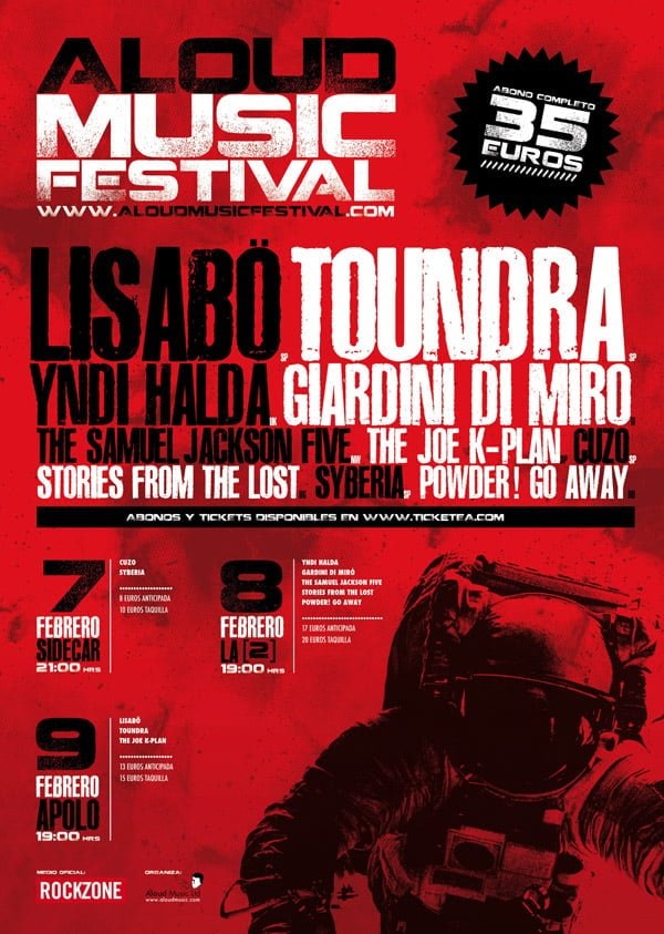 ALOUD MUSIC FESTIVAL 2013: UNA FORMA DIFERENTE DE HACER UN FESTIVAL