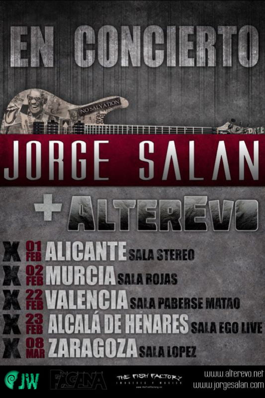 ESTE FIN DE SEMANA COMIENZA LA GIRA DE JORGE SALAN + ALTEREVO