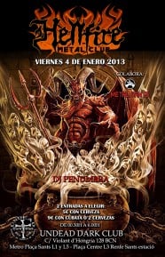 ESTE VIERNES DISCOTECA METAL EN BARCELONA