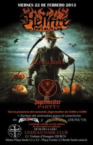 ESTE VIERNES, DISCOTECA METAL CON FIESTA JÄGER, SORTEO DE ENTRADAS Y MUCHO MÁS