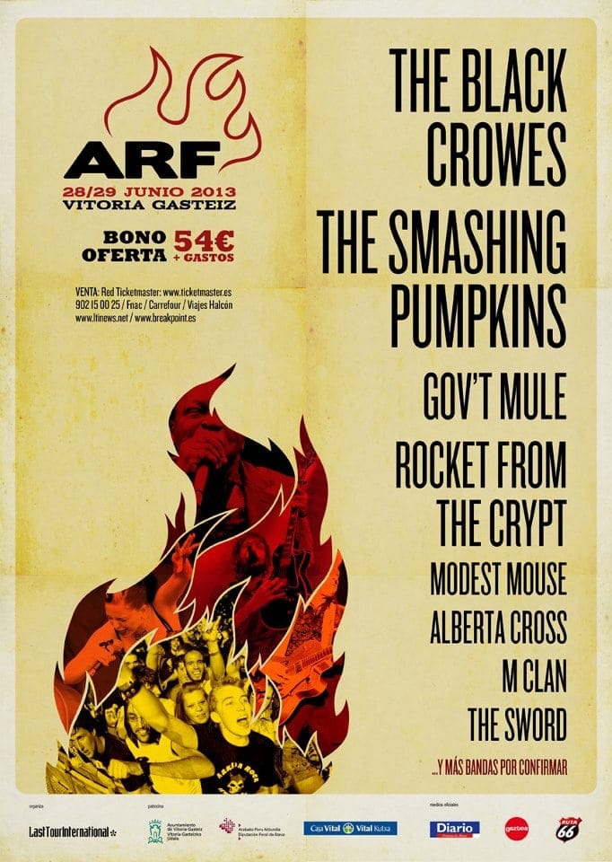 AZKENA ROCK FESTIVAL 2013: FIN DE OFERTA DE ABONOS