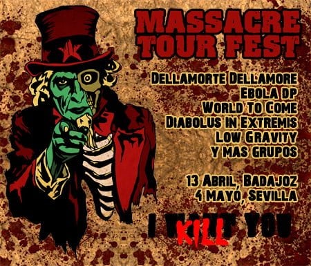 MASSACRE TOUR FEST: NUEVA BANDA Y NUEVA FECHA