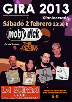 MOBY DICK: PRIMERAS FECHAS DE SU GIRA XV ANIVERSARIO