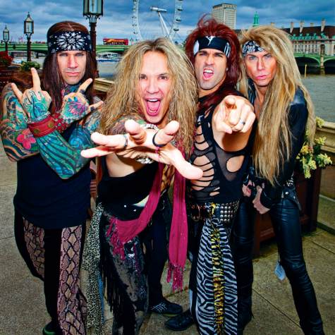 STEEL PANTHER COMIENZAN A GRABAR