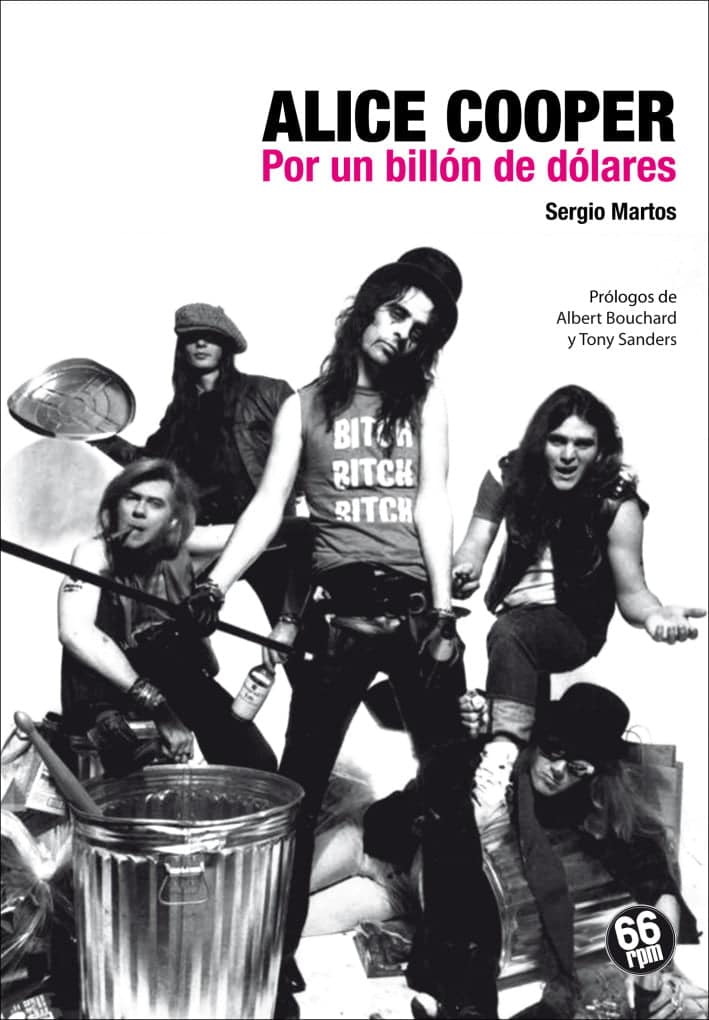 LIBRO SOBRE ALICE COOPER: PRESENTACIÓN Y CONCIERTO TRIBUTO