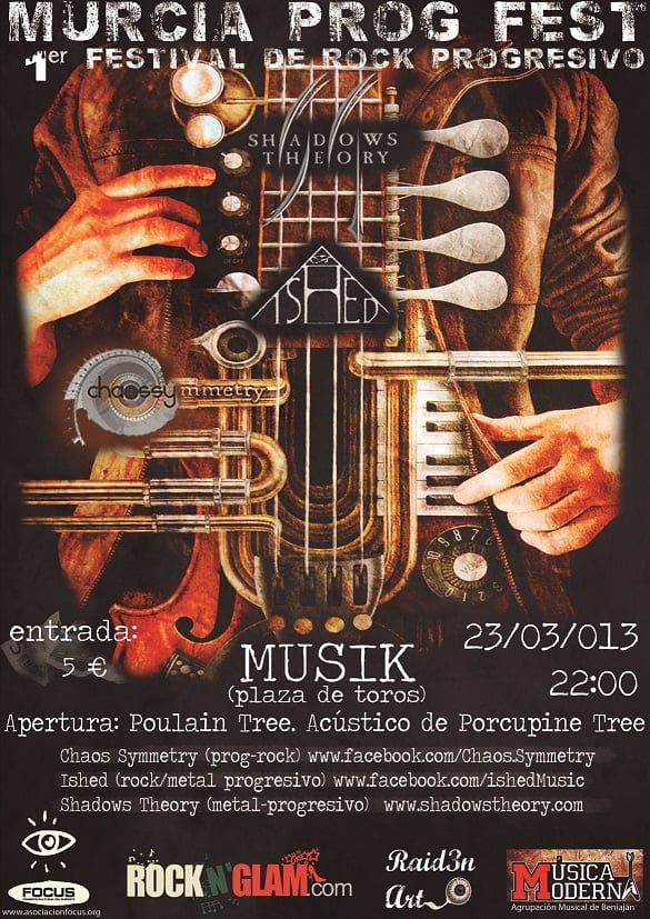 MURCIA PROG FEST EL 23 DE MARZO