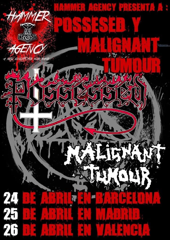 FECHAS DE POSSESSED EN ESPAÑA