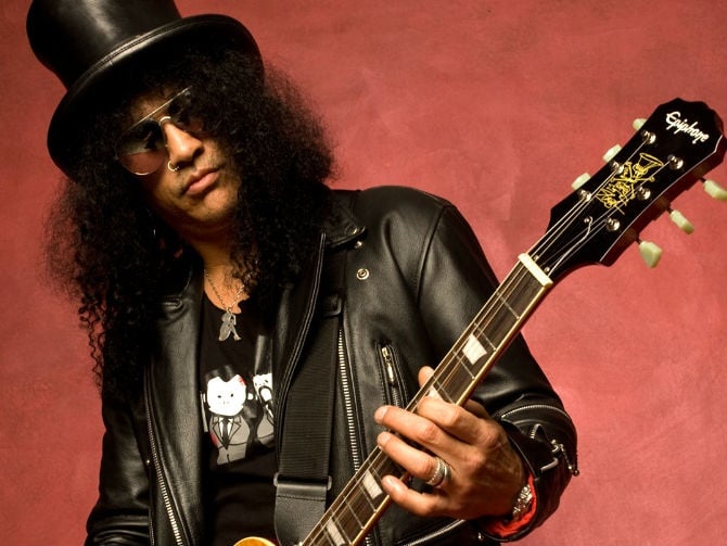 Slash, ¡habla bien de Axl Rose!