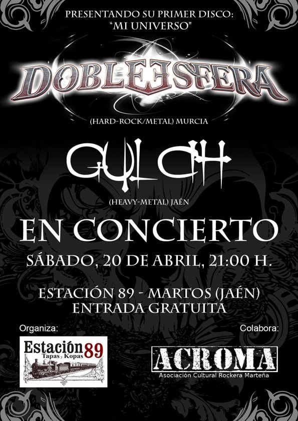 PRÓXIMOS CONCIERTOS DE DOBLE ESFERA