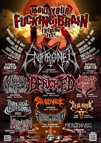 CARTEL DEFINITIVO DEL MOVE YOUR FUCKING BRAIN EXTREME FEST 9