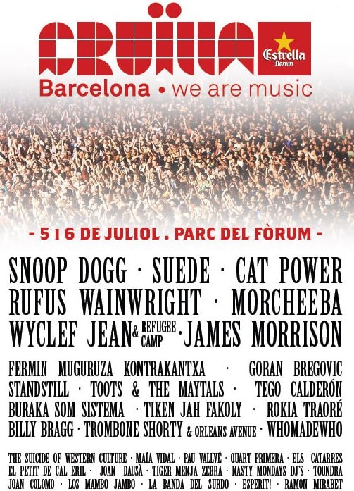 TOUNDRA TOCARÁN EN EL FESTIVAL CRUÏLLA BARCELONA