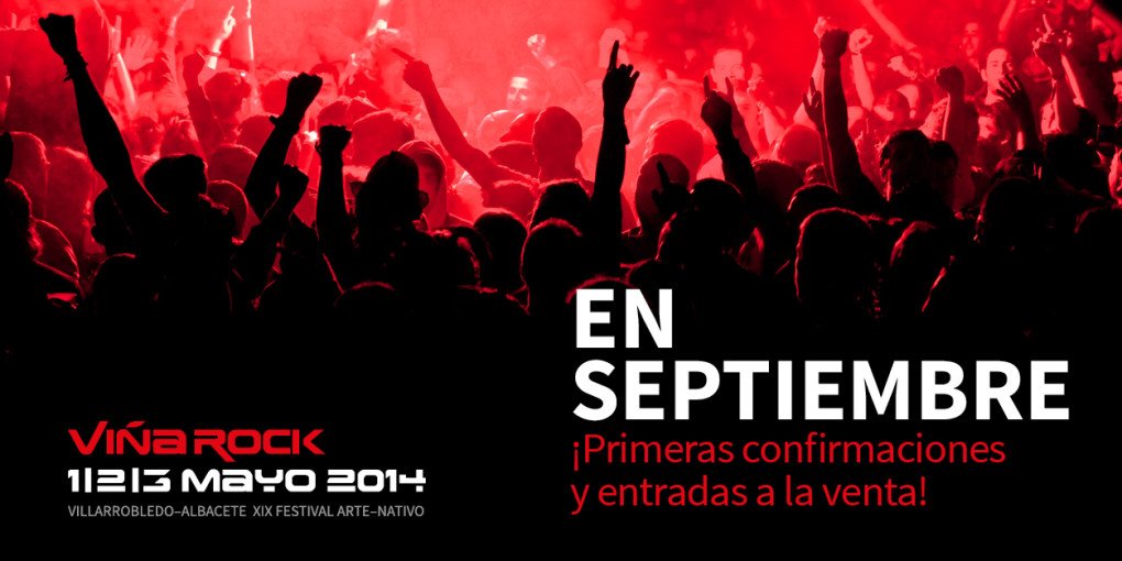 EL FESTIVAL VIÑA ROCK ANUNCIA SUS FECHAS PARA LA EDICIÓN DEL 2014