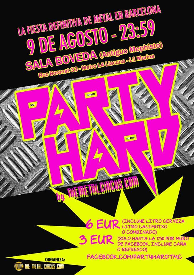 ESTA NOCHE: PARTY HARD EN BARCELONA