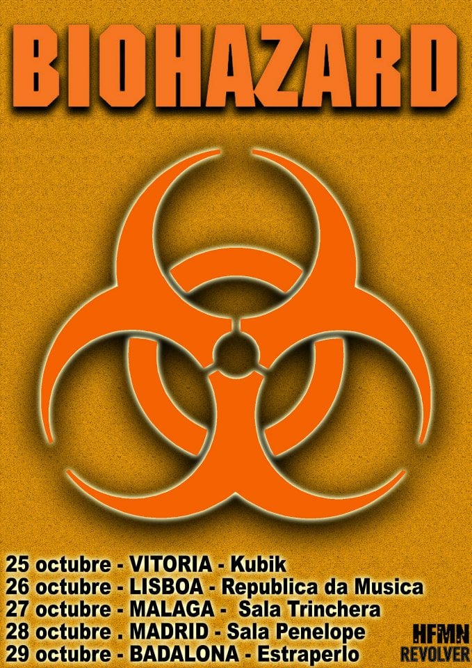 GIRA ESPAÑOLA DE BIOHAZARD EN OCTUBRE