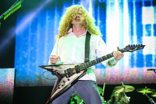 DAVID MUSTAINE (MEGADETH): "CANTAR NO ES MI PUNTO FUERTE"