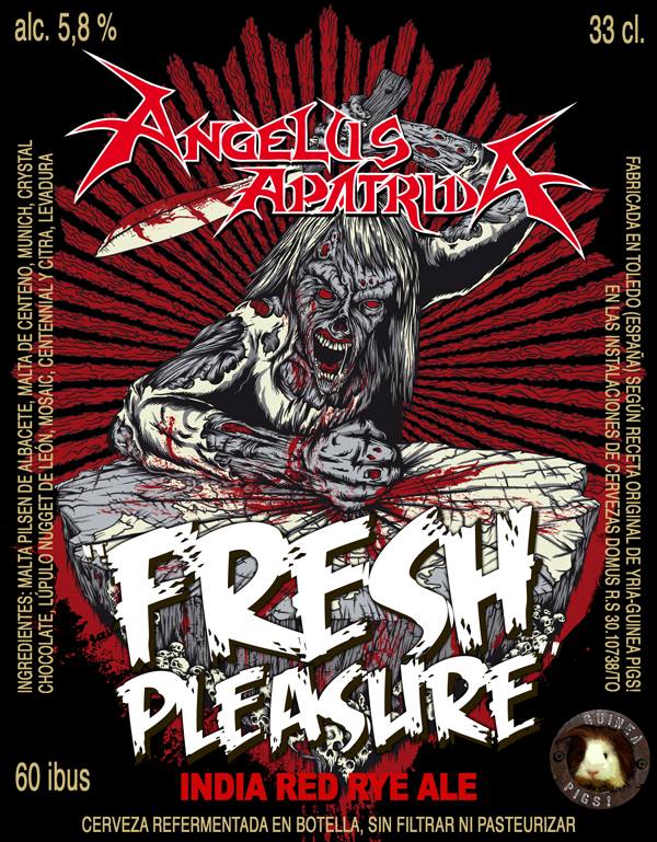 ANGELUS APATRIDA PRESENTAN SU PROPIA CERVEZA