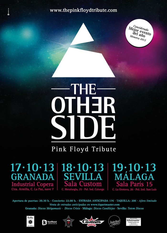 THE OTHER SIDE, BANDA TRIBUTO A PINK FLOYD, EN ANDALUCIA