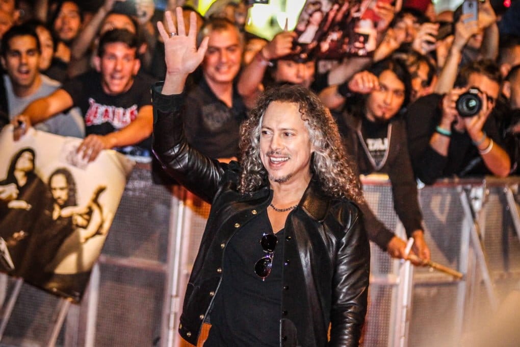 Kirk Hammett Metallica Madrid