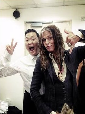 El surcoreano Psy graba nueva canción con...¡Steve Tyler!