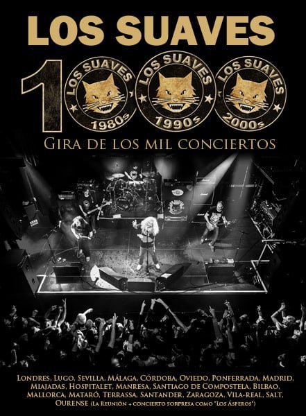 Los Suaves: detalles de la "Gira de los mil conciertos" y del nuevo libro-disco