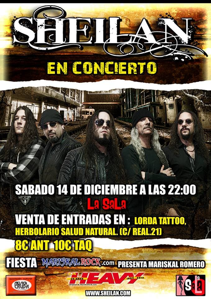 Último concierto de Sheilan en 2013