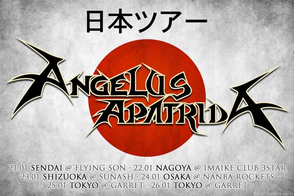 Angelus Apatrida girando por Japón y preparando nuevo disco