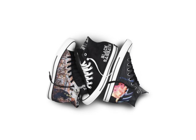 Converse estrena una nueva línea de zapatillas de Black Sabbath